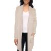 imageHybrid ampamp Company Womens Casual Open Front Drape Cardigan KSKW31127 G4000 MOCHA XL