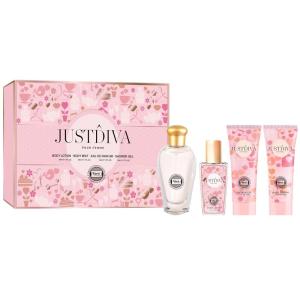 imageHybrid ampamp Company Bella Pour Femme 4Piece Gift Set for Women 50ml Perfume Body Lotion Mist Shower GelJust Diva