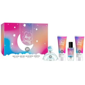 imageHybrid ampamp Company Bella Pour Femme 4Piece Gift Set for Women 50ml Perfume Body Lotion Mist Shower GelLovely Dream Cloud