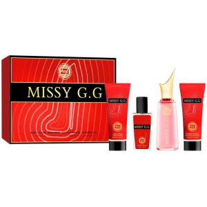 imageHybrid ampamp Company Bella Pour Femme 4Piece Gift Set for Women 50ml Perfume Body Lotion Mist Shower GelMissy Very GG