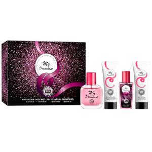 imageHybrid ampamp Company Bella Pour Femme 4Piece Gift Set for Women 50ml Perfume Body Lotion Mist Shower GelMy Dreamboat