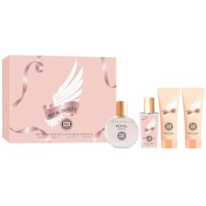 imageHybrid ampamp Company Bella Pour Femme 4Piece Gift Set for Women 50ml Perfume Body Lotion Mist Shower GelRoyal Sweety