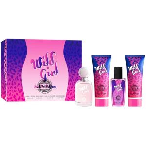 imageHybrid ampamp Company Bella Pour Femme 4Piece Gift Set for Women 50ml Perfume Body Lotion Mist Shower GelWild Girl