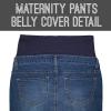 imageHybrid ampamp Company Stylish and Comfortable Women Super Stretchy Maternity JeansMedium Was