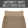 imageHybrid ampamp Company Stylish and Comfortable Women Super Stretchy Maternity JeansPm2835sktaupe