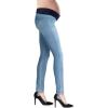 imageHybrid ampamp Company Ultimate Comfort Womens Maternity Slim Fit Stretch JeansLight Wash4