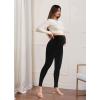 imageHybrid ampamp Company Womens Super Comfy Stretch Maternity Leggings Made in USA7465black