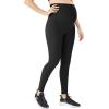 imageHybrid ampamp Company Womens Super Comfy Stretch Maternity Leggings Made in USA8826black