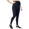 imageHybrid ampamp Company Womens Super Comfy Stretch Maternity Leggings Made in USA8826navy