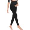 imageHybrid ampamp Company Womens Super Comfy Stretch Maternity Leggings Made in USADress Pantsblack