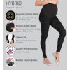 imageHybrid ampamp Company Womens Super Comfy Stretch Maternity Leggings Made in USADress Pantsblack