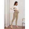 imageHybrid ampamp Company Womens Super Comfy Stretch Maternity Leggings Made in USADress Pantskhaki