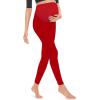 imageHybrid ampamp Company Womens Super Comfy Stretch Maternity Leggings Made in USADress Pantsred