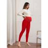 imageHybrid ampamp Company Womens Super Comfy Stretch Maternity Leggings Made in USADress Pantsred