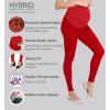 imageHybrid ampamp Company Womens Super Comfy Stretch Maternity Leggings Made in USADress Pantsred