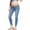 imageHybrid ampamp Company Maternity Womens Super Comfy Ultra Stretch Skinny JeansLight Wash1
