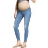 imageHybrid ampamp Company Maternity Womens Super Comfy Ultra Stretch Skinny JeansLight Wash5