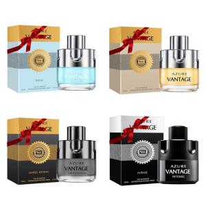imageHybrid ampamp Company Mens 4 Pcs Classsic Scent Spray Eau De Toilette SprayAZURE VANTAGE AQUA INTENSE LIMITED EDITION