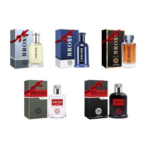 imageHybrid ampamp Company Mens 4 Pcs Classsic Scent Spray Eau De Toilette SprayBRO CLASSIC DEEP GREEN INTENSE JUST BLACK NIGHT
