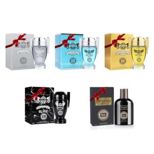 imageHybrid ampamp Company Mens 4 Pcs Classsic Scent Spray Eau De Toilette SprayINVINCIBLE AQUA BLACK GOLD INTENSE INVINCIBLE