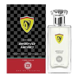 imageHybrid ampamp Company Mind Your Happy Wanted Pour Homme For Men Eau De Toilette Vaporisateur Natural Spray 34 Fl OzBravo Hero Black