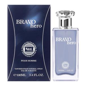 imageHybrid ampamp Company Mind Your Happy Wanted Pour Homme For Men Eau De Toilette Vaporisateur Natural Spray 34 Fl OzBravo Hero Code