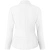 imageHybrid ampamp Company Womens Casual Work Office Elegant Open Front Premium Nylon Blazer JacketJk1135white