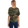 imageHybrid ampamp Company Womens Super Comfy Boat Neck Dolman Top Shirt10188camouflage