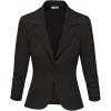 imageHybrid ampamp Company Women Super Comfy Ponte Office BlazerBrown