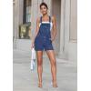 imageHybrid ampamp Company Women Denim Shorts Rompers Sleeveless Adjustable Strap Overalls Cross Back JumpsuitShv156998medium Was