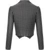 imageHybrid ampamp Company Womens Fashion Military Crop Premium Ultra Stretch GoldSliver Millennium Zipper Up Dressy Blazer Jacket10573blkivo