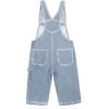 imageHybrid ampamp Company Womens Leisure Adjustable Straps Stretch Bermuda Short Denim jumpsuits OverallsBvj156998light Wash