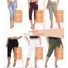 imageHybrid ampamp Company Womens Perfectly Shaping Hyper Stretch Bermuda Shorts CapriCaprigunmet
