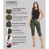 imageHybrid ampamp Company Womens Perfectly Shaping Hyper Stretch Bermuda Shorts CapriCapriolive