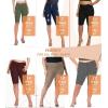 imageHybrid ampamp Company Womens Perfectly Shaping Hyper Stretch Bermuda Shorts CapriDestructedbermudadwash