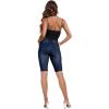 imageHybrid ampamp Company Womens Perfectly Shaping Hyper Stretch Bermuda Shorts CapriDestructedbermudadwash