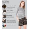 imageHybrid ampamp Company Womens Relaxed Comfy Breathable Stretch Walking Shorts with PocketsCamouflage