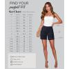 imageHybrid ampamp Company Womens Relaxed Comfy Breathable Stretch Walking Shorts with PocketsDarkwash