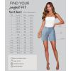 imageHybrid ampamp Company Womens Relaxed Comfy Breathable Stretch Walking Shorts with PocketsLightwash