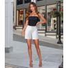 imageHybrid ampamp Company Womens Relaxed Comfy Breathable Stretch Walking Shorts with PocketsWhite