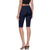 imageHybrid ampamp Company Womens Super Stretch Causal Pull On Millennium Twill Bermuda ShortsBermudadarknavy