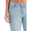 imageHybrid ampamp Company Womens Ultra Comfy Butt Lift Stretch Bermuda City ShortsDenim Light Wash