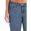 imageHybrid ampamp Company Womens Ultra Comfy Butt Lift Stretch Bermuda City ShortsDenim Medium Blu