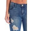 imageHybrid ampamp Company Womens Ultra Comfy Butt Lift Stretch Bermuda City ShortsRippedmedium Was