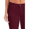 imageHybrid ampamp Company Womens Ultra Comfy Butt Lift Stretch Bermuda City ShortsWine