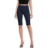 imageHybrid ampamp Company Womens Super Stretch Causal Pull On Millennium Twill Bermuda ShortsBermudanavy