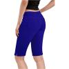 imageHybrid ampamp Company Womens Ultra Comfy Butt Lift Stretch Bermuda City ShortsRoyal