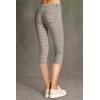 imageHybrid ampamp Company Womens Ultra Stretch Mid Rise Skinny Capri Pants with PocketsCapri1405brownmulti