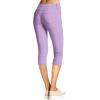 imageHybrid ampamp Company Womens Ultra Stretch Mid Rise Skinny Capri Pants with PocketsCaprililacnew