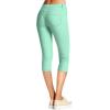 imageHybrid ampamp Company Womens Ultra Stretch Mid Rise Skinny Capri Pants with PocketsCaprimint